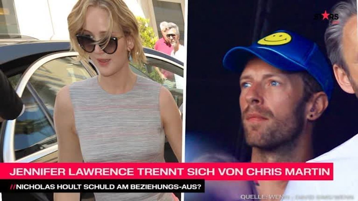 Jennifer Lawrence: Nicholas Hoult schuld an Trennung von Chris Martin?