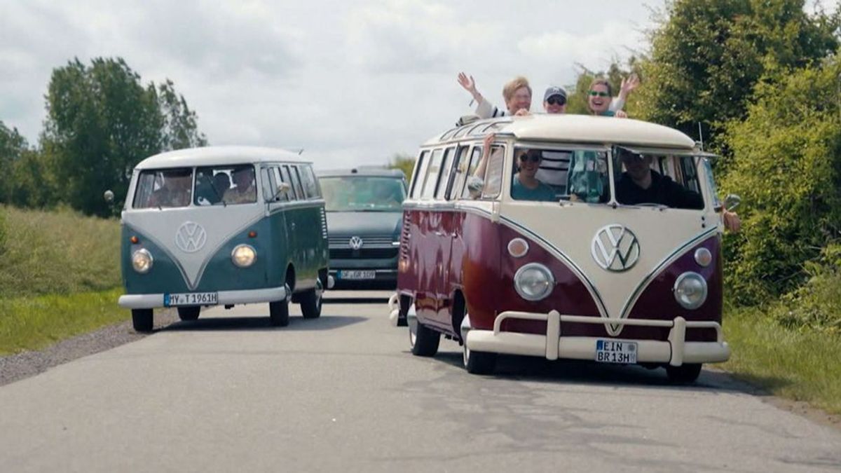 Paradies für VW-Bus-Fans: Das "Midsummer Bulli Festival" auf Fehmarn