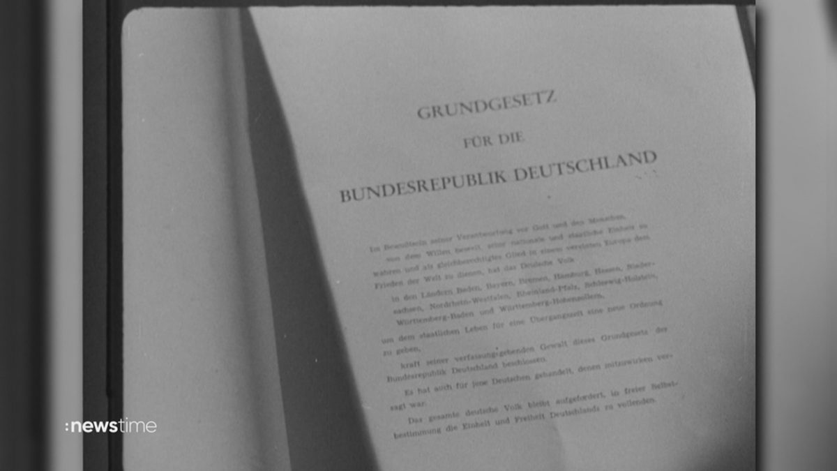 75 Jahre Grundgesetz: Großer Staatsakt in Berlin