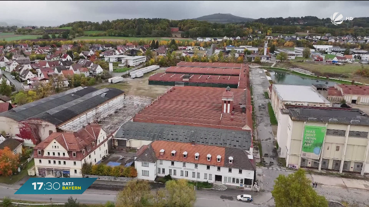 Ehemalige Spinnerei wird Zukunftsprojekt: Mainleus verwandelt Industrieruine