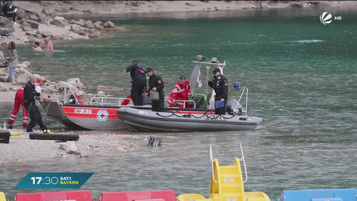 Tragödie am Eibsee: Vater und Sohn seit Tretboot-Unfall vermisst
