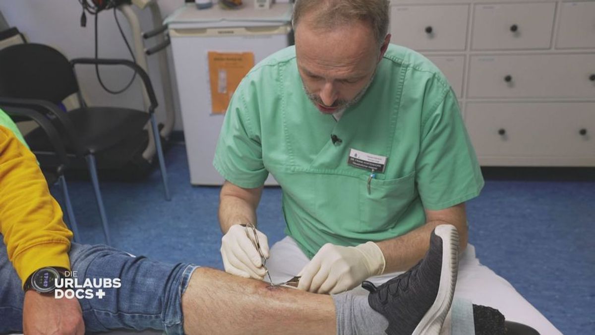 Wangerooge: Nachsorge einer Beinverletzung