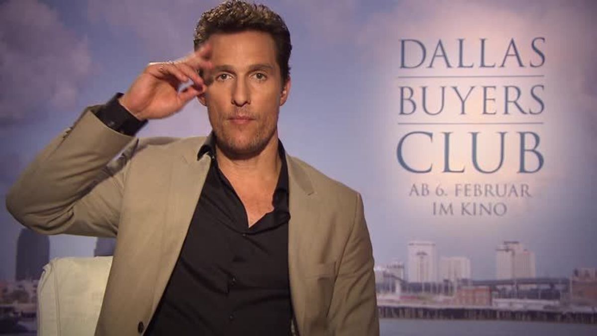 Dallas Buyers Club: Matthew McConaughey kündigt seinen Film an