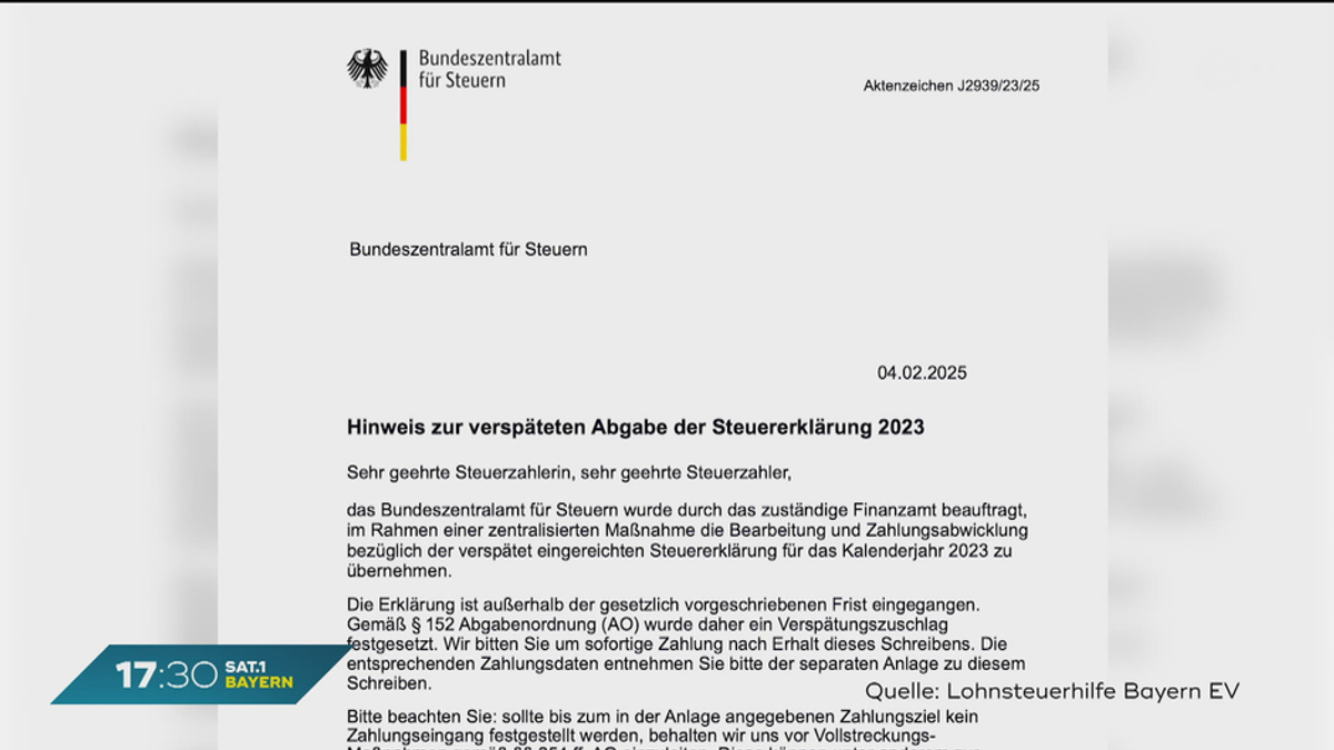 Vorsicht vor falschen Steuerbriefen: Kriminelle verschicken Fake-Schreiben