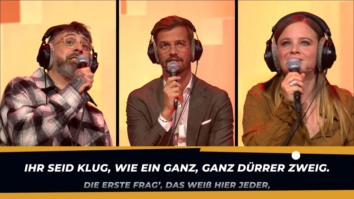 Das beste Trio der Welt? Und jetzt alle!