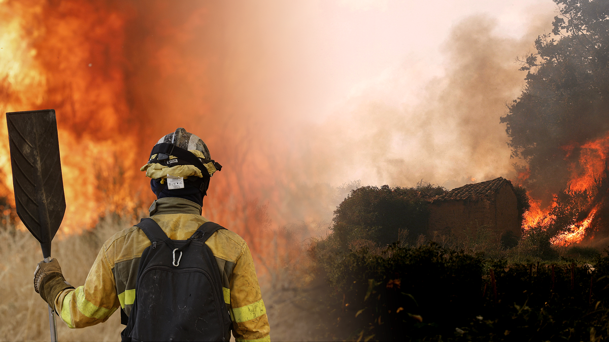 Deutsche Feuerwehr in Spanien im Einsatz