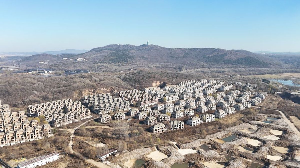 Luxusvillen und exklusive Shopping-Malls: Geisterstadt statt Millionärssiedlung