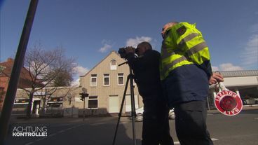 Geschwindigkeitsmessung per Laser - Polizei Bremerhaven