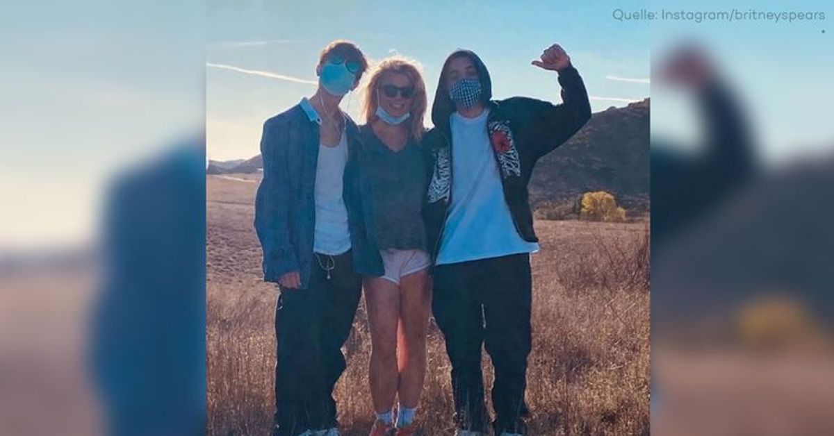 Britney Spears: Seltenes Foto mit ihren Söhnen