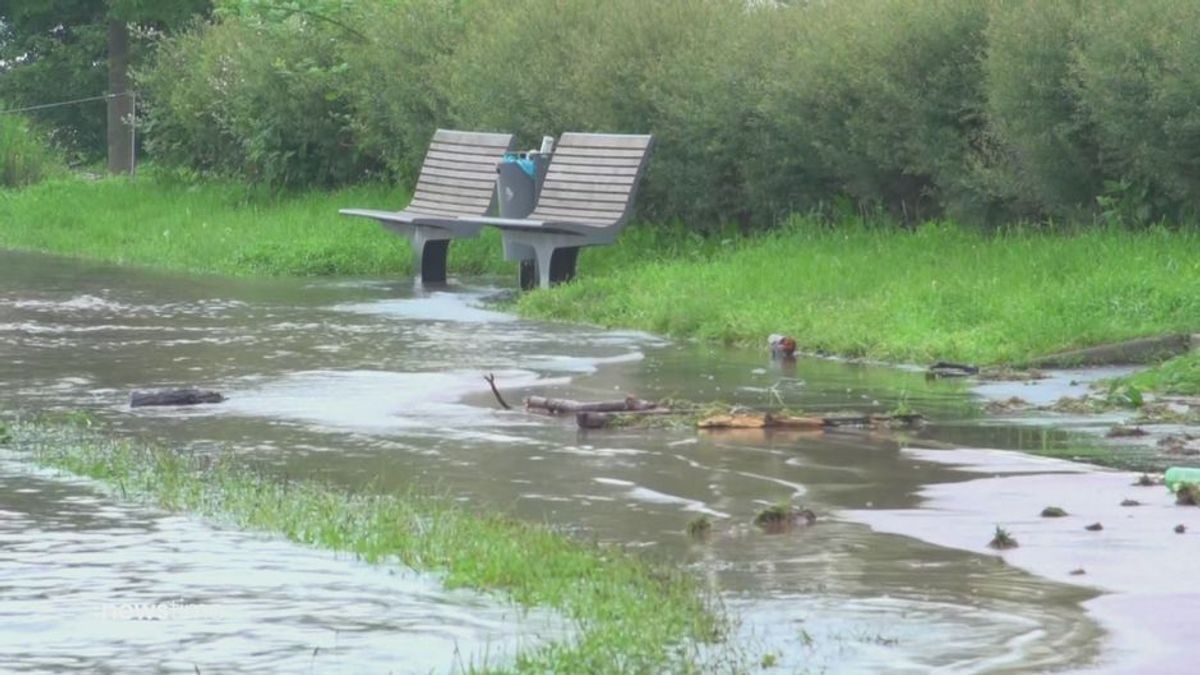 Wetterdienst warnt: Sorge vor weiteren Überschwemmungen 