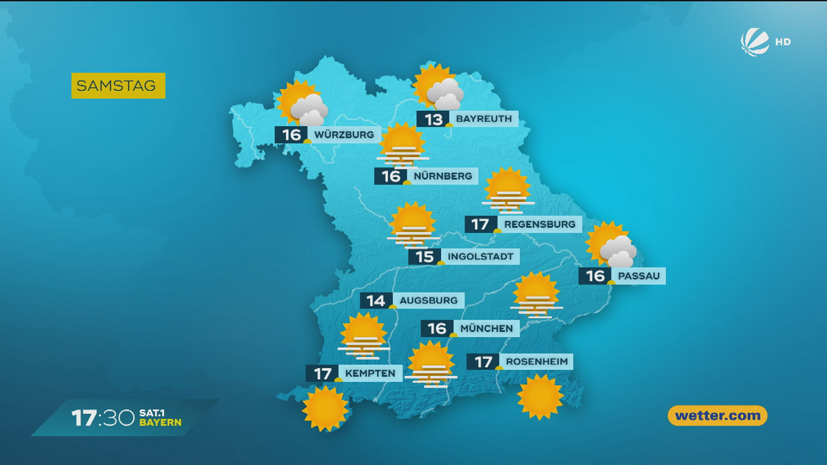 Das Bayern-Wetter vom 09.10.2025: Goldener Oktober lässt auf sich warten
