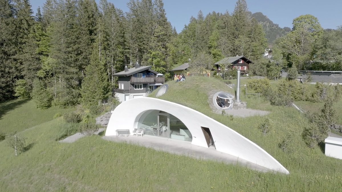 Erdhaus, Amden SG und Haus Trancauna, Lumbrein GR