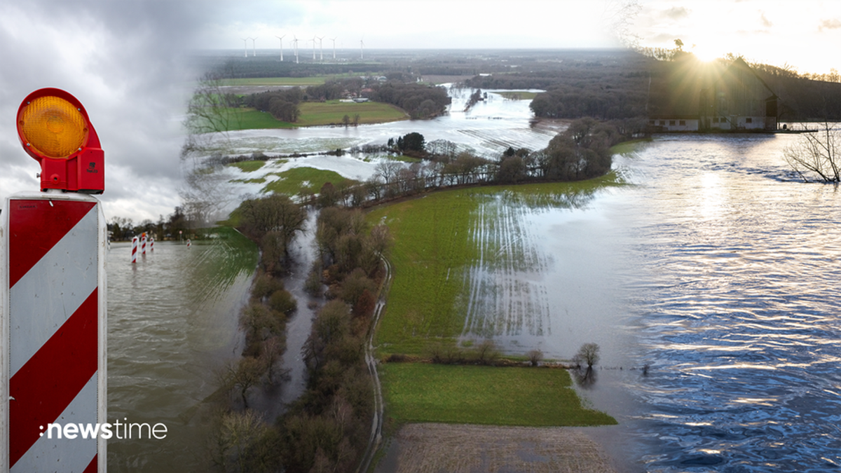 Hilfe aus Frankreich: Akutes Hochwasser in Niedersachsen hält an