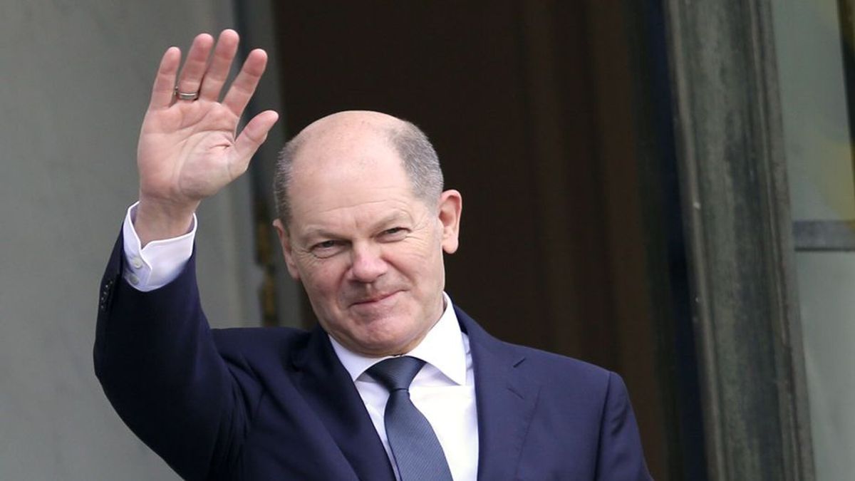 Olaf Scholz sagt Tschüss