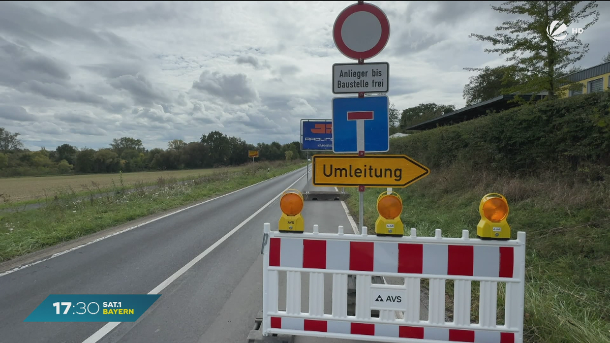 Nach schweren Unwettern: Bahnstrecke im Landkreis Kitzingen wieder befahrbar