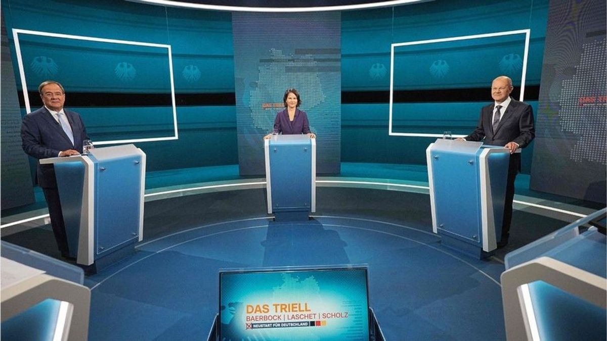 Nach TV-Triell: Umfrage sieht SPD mit großem Abstand vor der Union