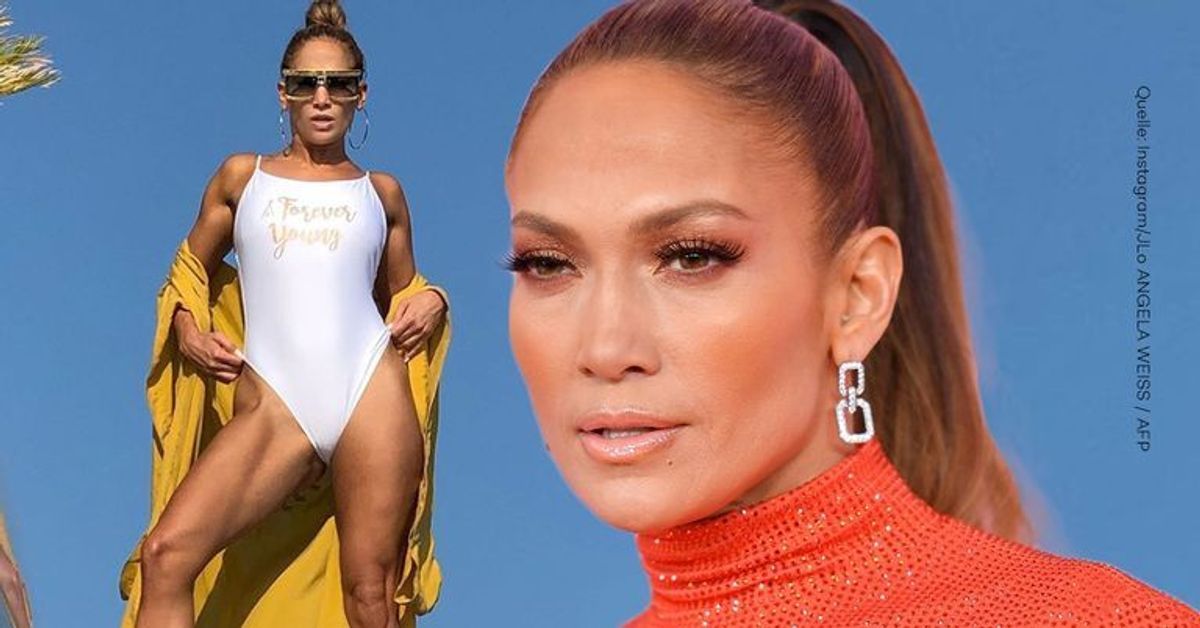 Jennifer Lopez zeigt ihren durchtrainierten Body im Badeanzug