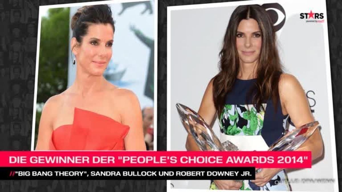 Die Gewinner der "People's Choice Awards"