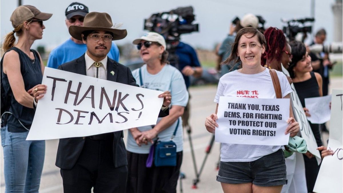 Protestaktion in den USA: Demokraten verlassen Texas, um Wahlreform zu verhindern