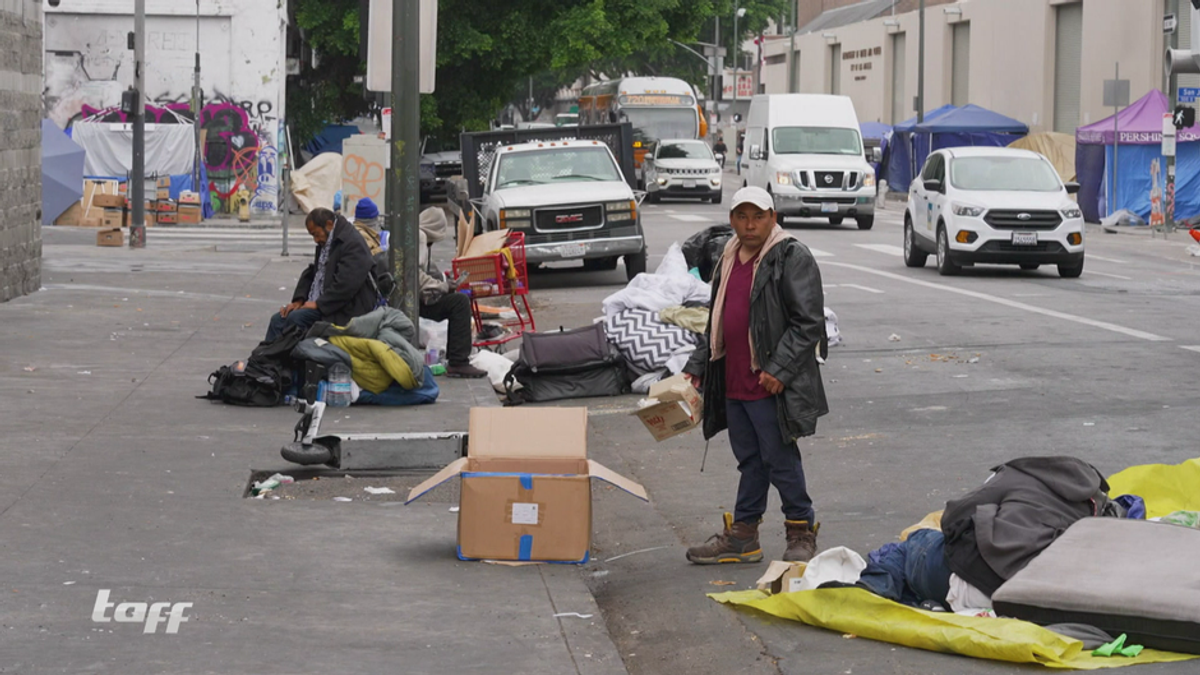 Laufclub gegen Obdachlosigkeit in Los Angeles