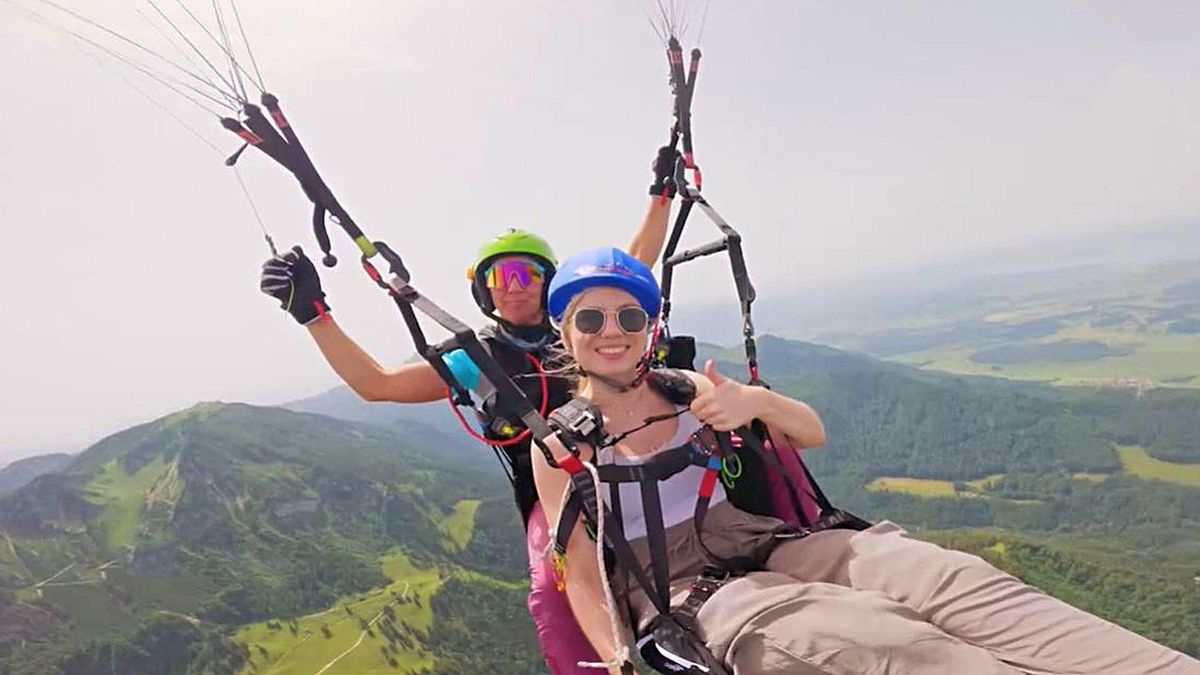 Der Berg ruft: Paragliding in den bayerischen Alpen