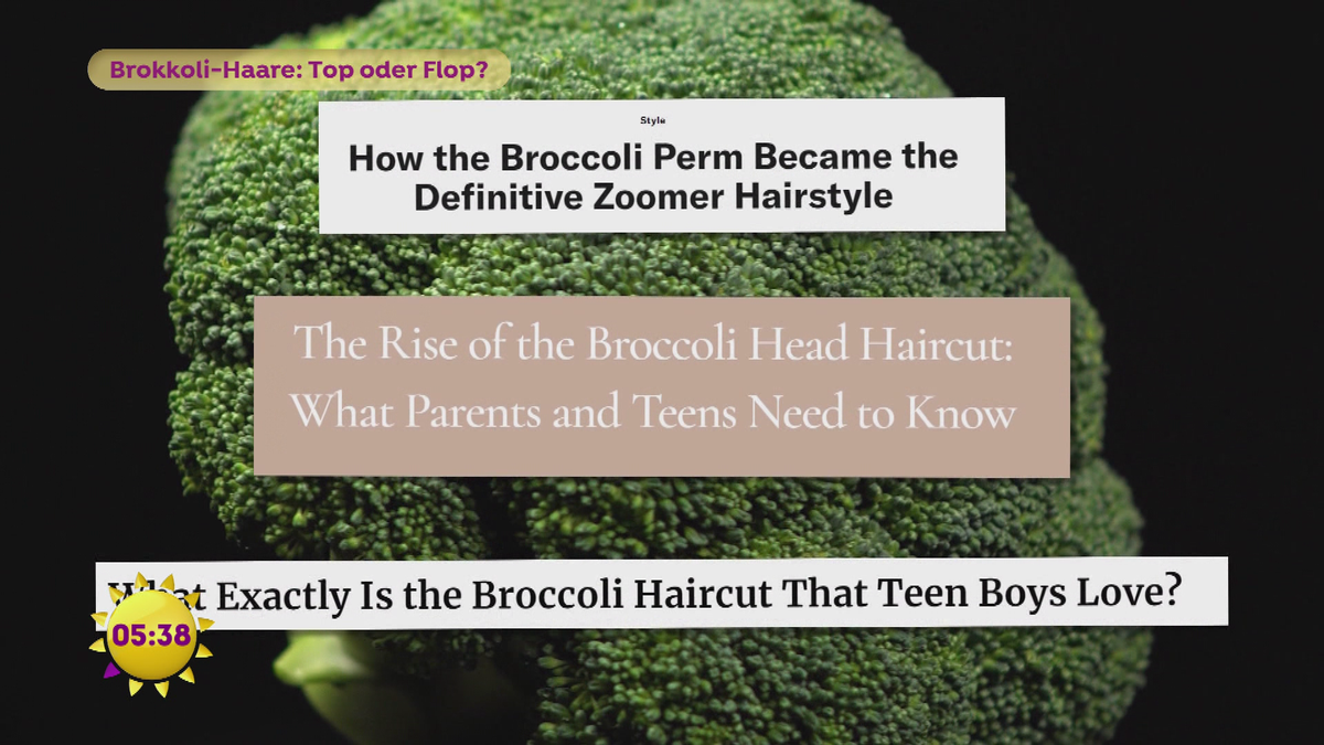 Brokkoli-Haare: Top oder Flop?