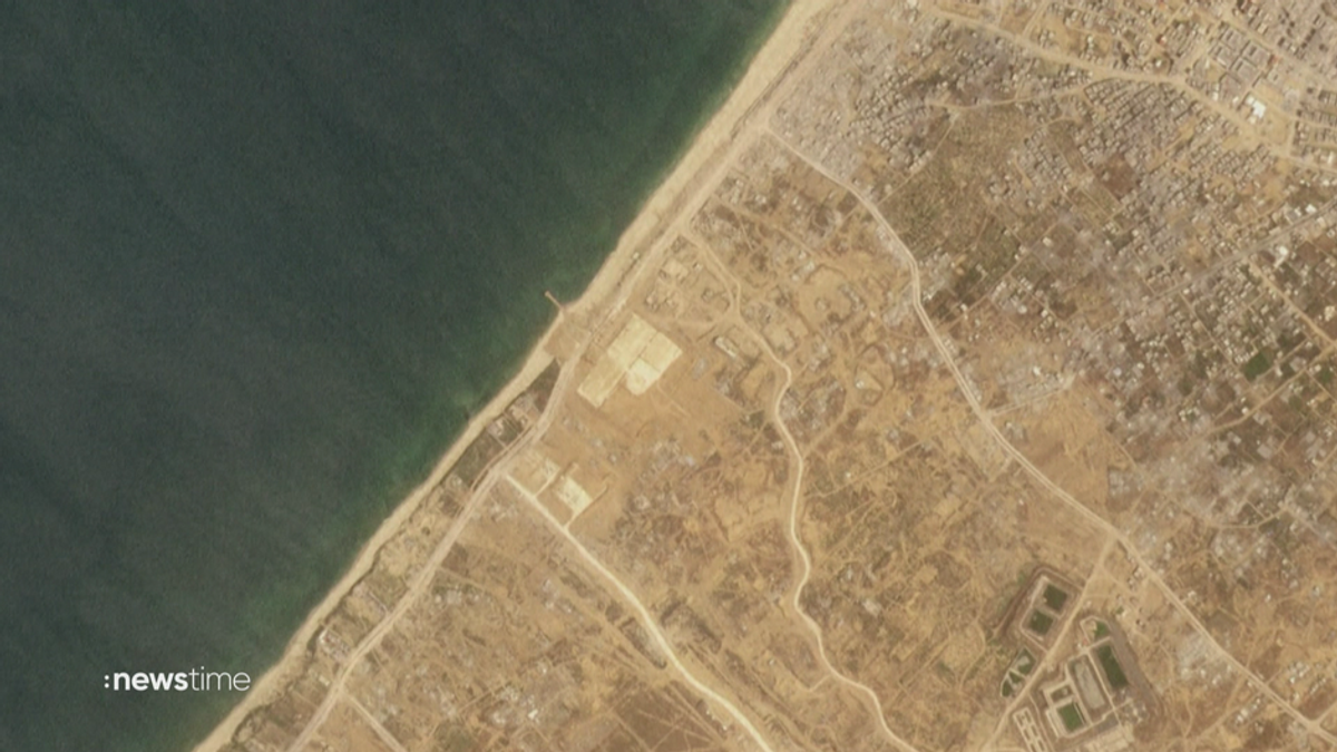 Vor Gazas Küste: USA beginnen Bau von schwimmender Anlegestelle