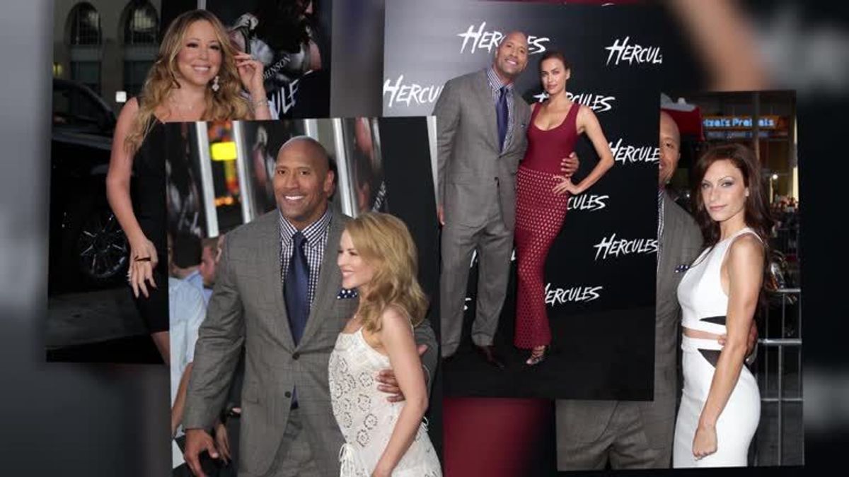 Hercules Premiere mit Mariah Carey & Kylie Minogue
