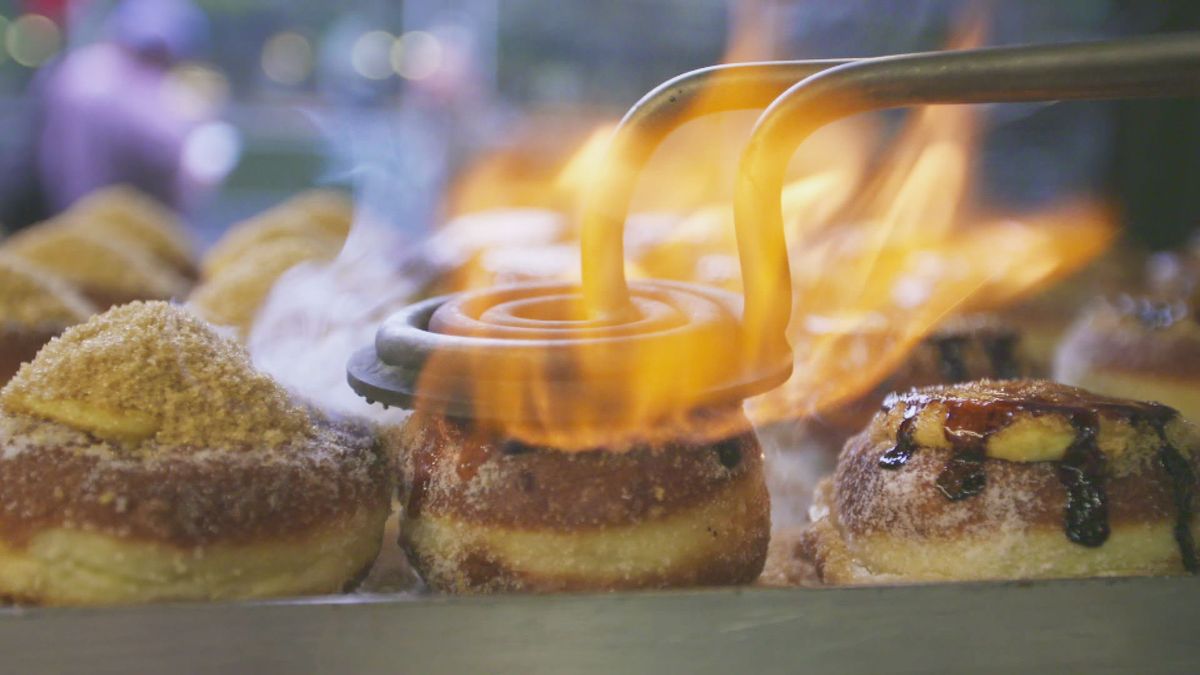 Ein Donut im Feuer geschmiedet: Das steckt hinter dem Londoner Food-Trend!