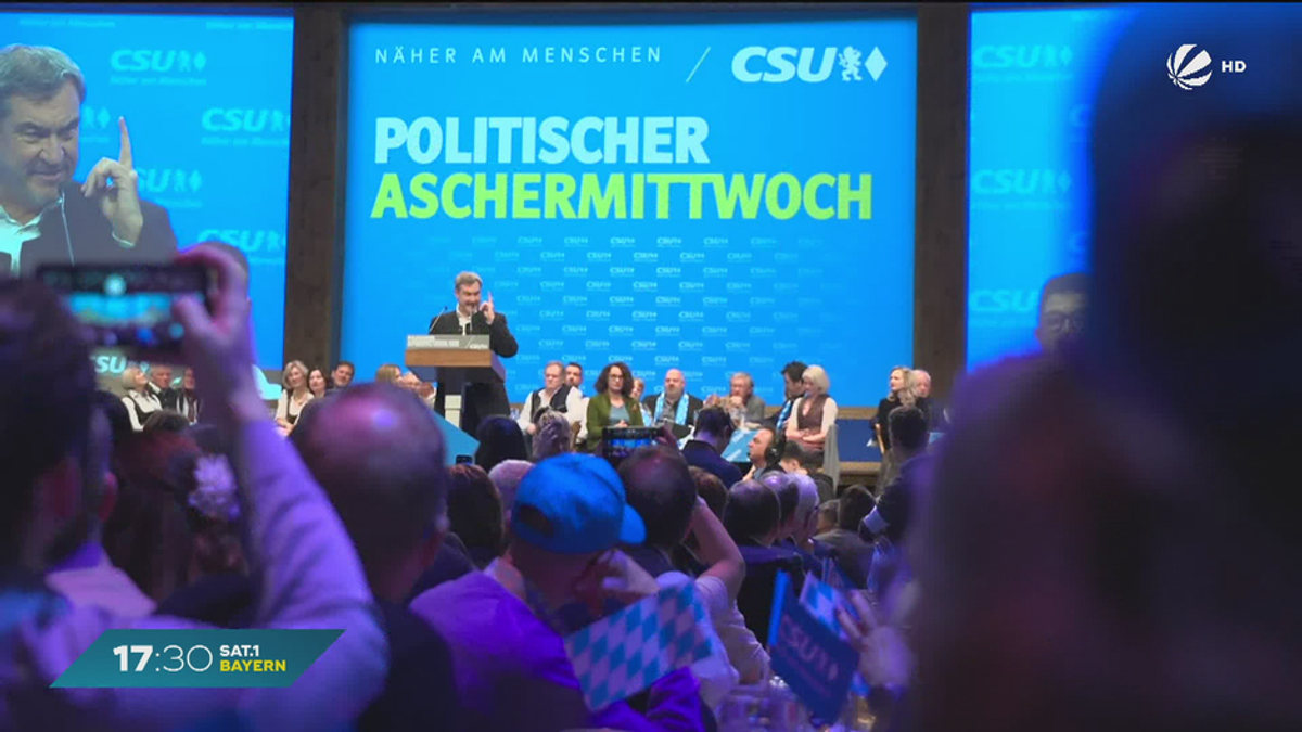 Politischer Aschermittwoch der CSU: So war die Stimmung in Passau