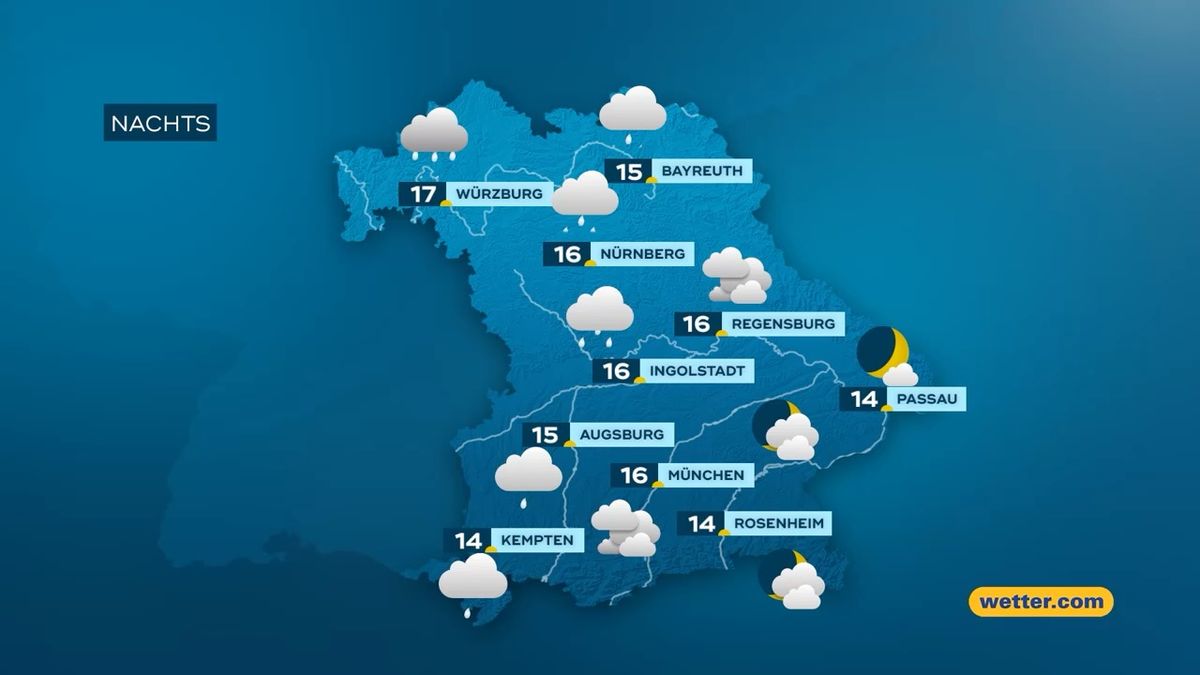 Das Bayern-Wetter vom 27.08.2025: Letzter sonniger Tag