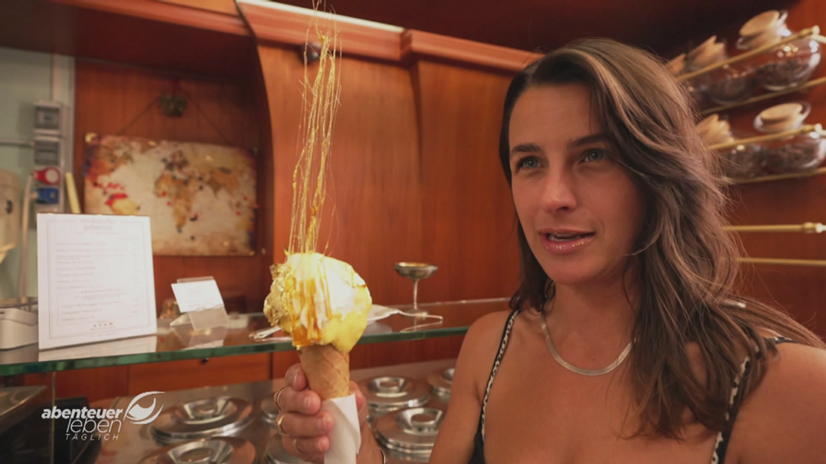 Luxus zum Löffeln: Das 70-Euro-Eis aus Italien