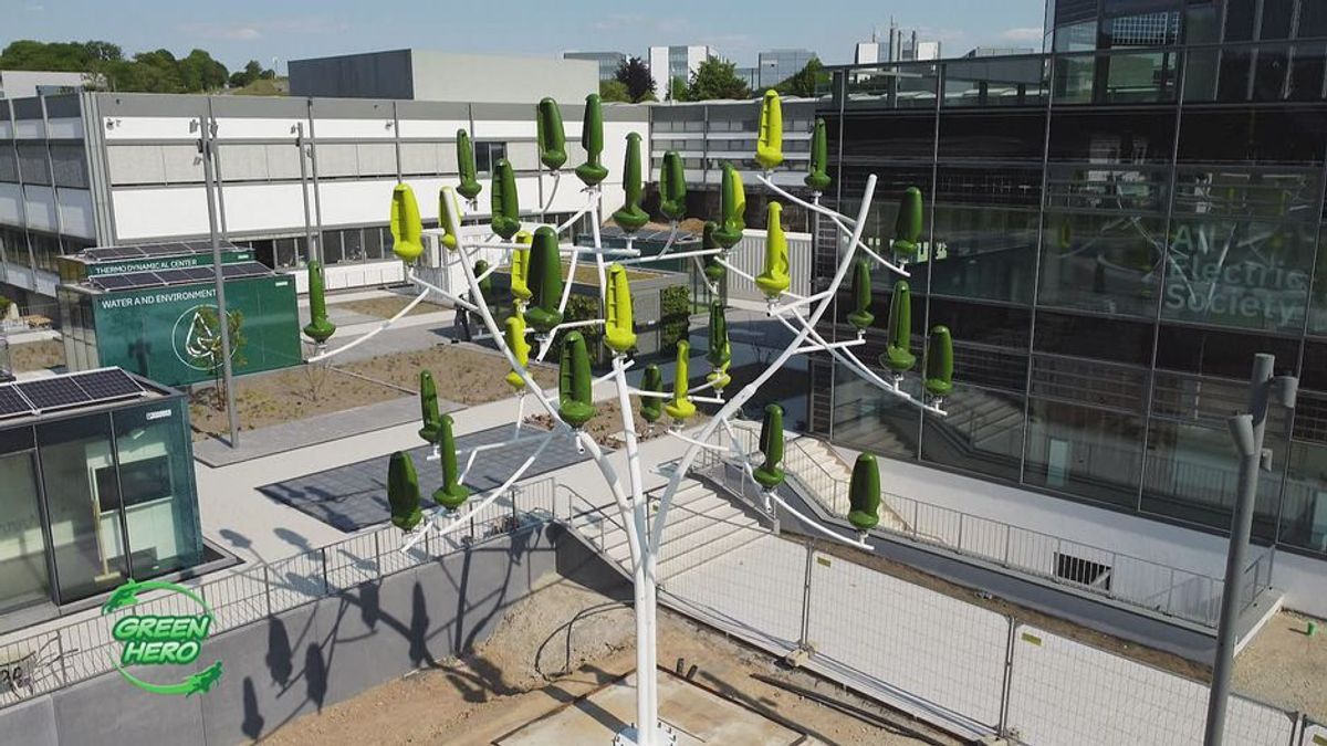 NewWind: Ein innovativer Windbaum für grünen Strom 