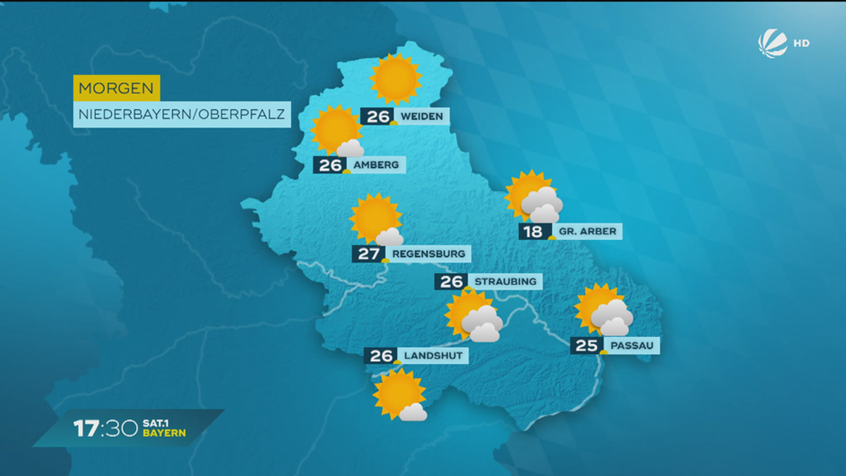 Das Bayern-Wetter vom 26.08.2024: Kühle Temperaturen im August