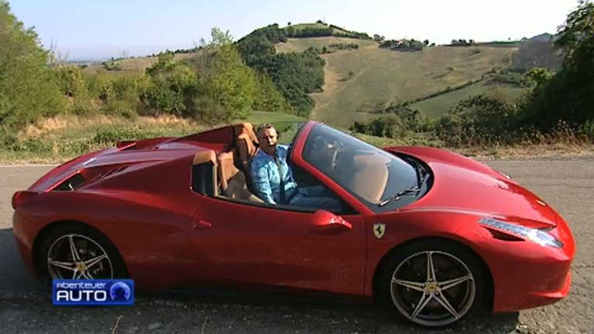 Der brandneue Ferrari 458 Spider im Test