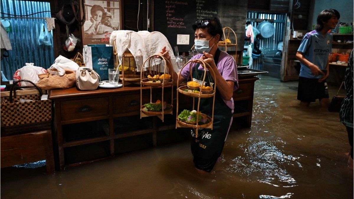 Trend aus Not: Dieses Lokal steht im Hochwasser