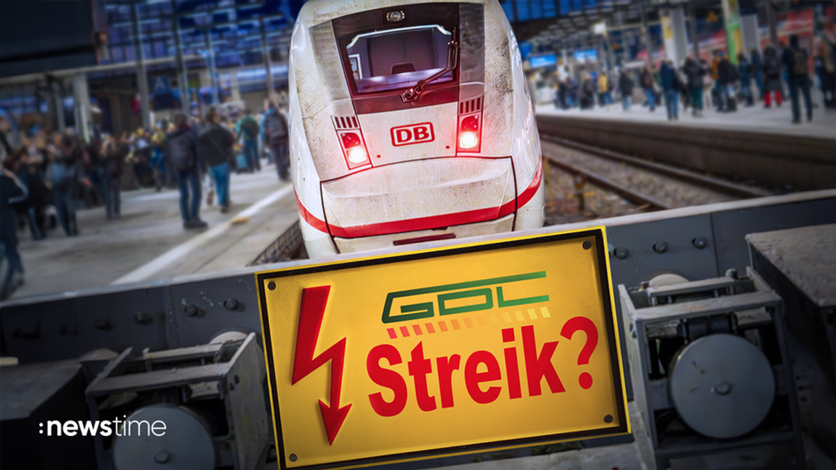 GDL-Streiks: Bahn leitet juristische Schritte ein