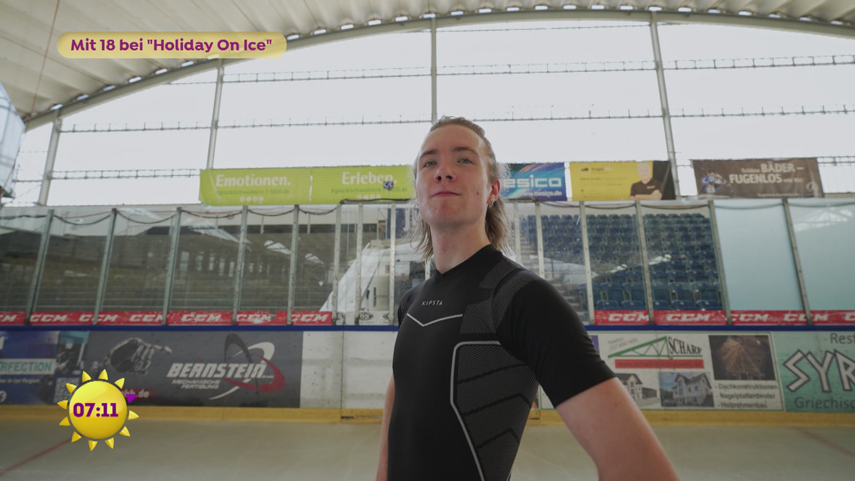 Mit 18 bei "Holiday on Ice"