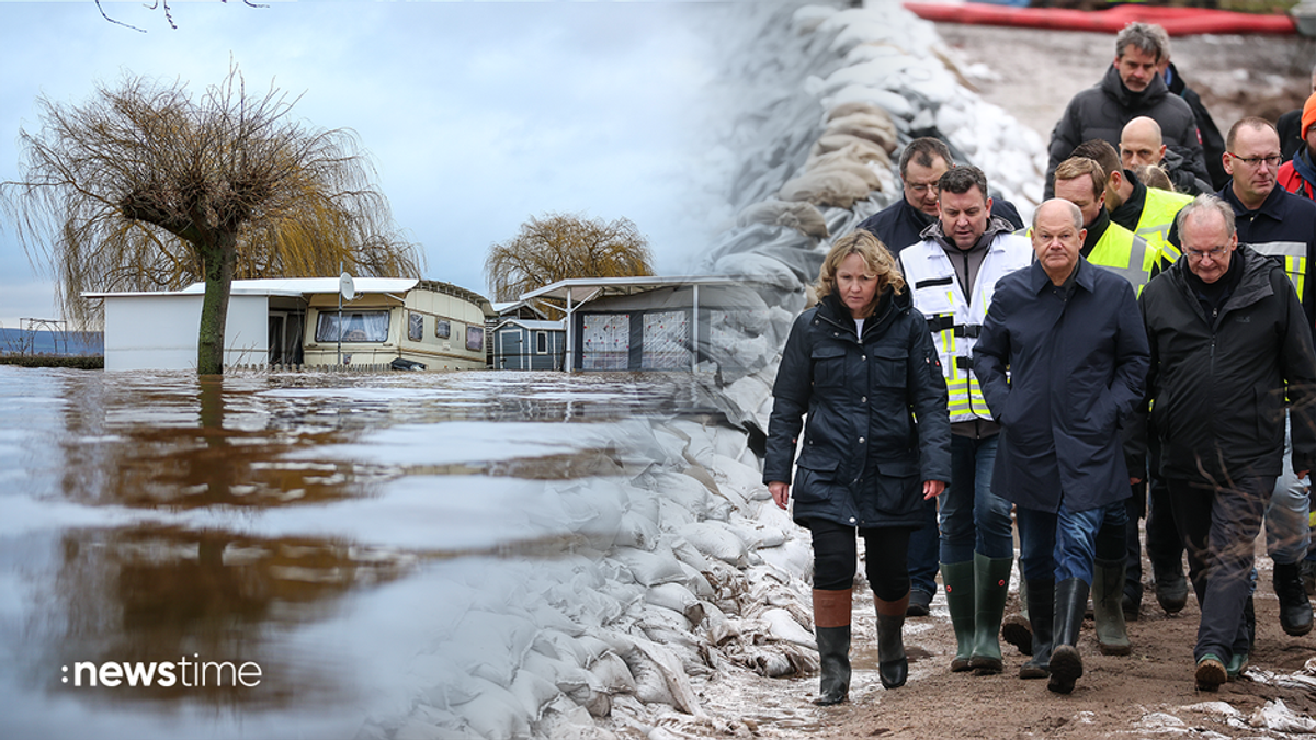 Hochwasserlage in Sachsen-Anhalt: Scholz besucht Katastrophenregion