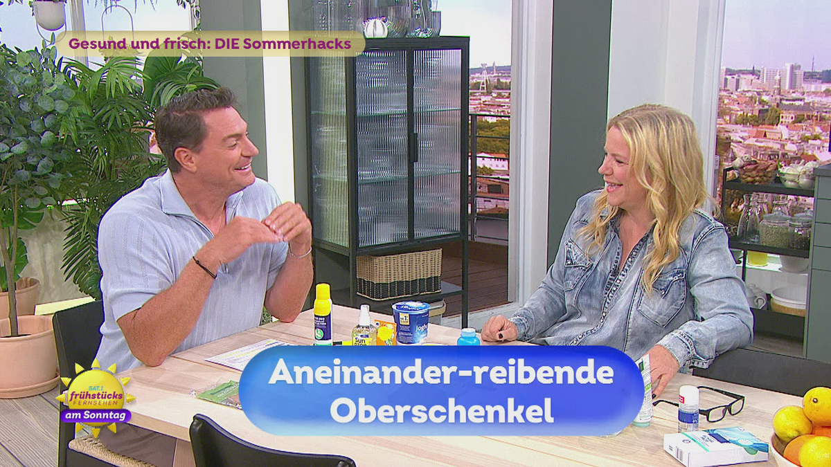Gesund und frisch: Die Sommerhacks