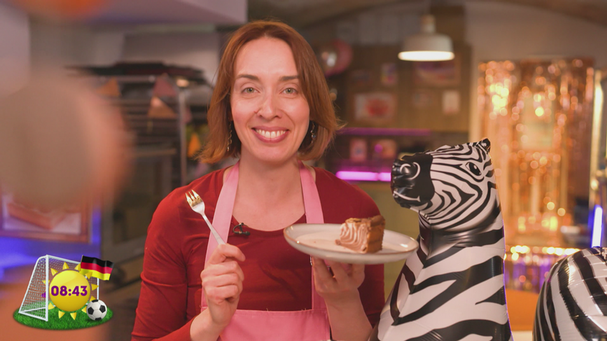 Tierisch leckerer Zebra-Cheesecake