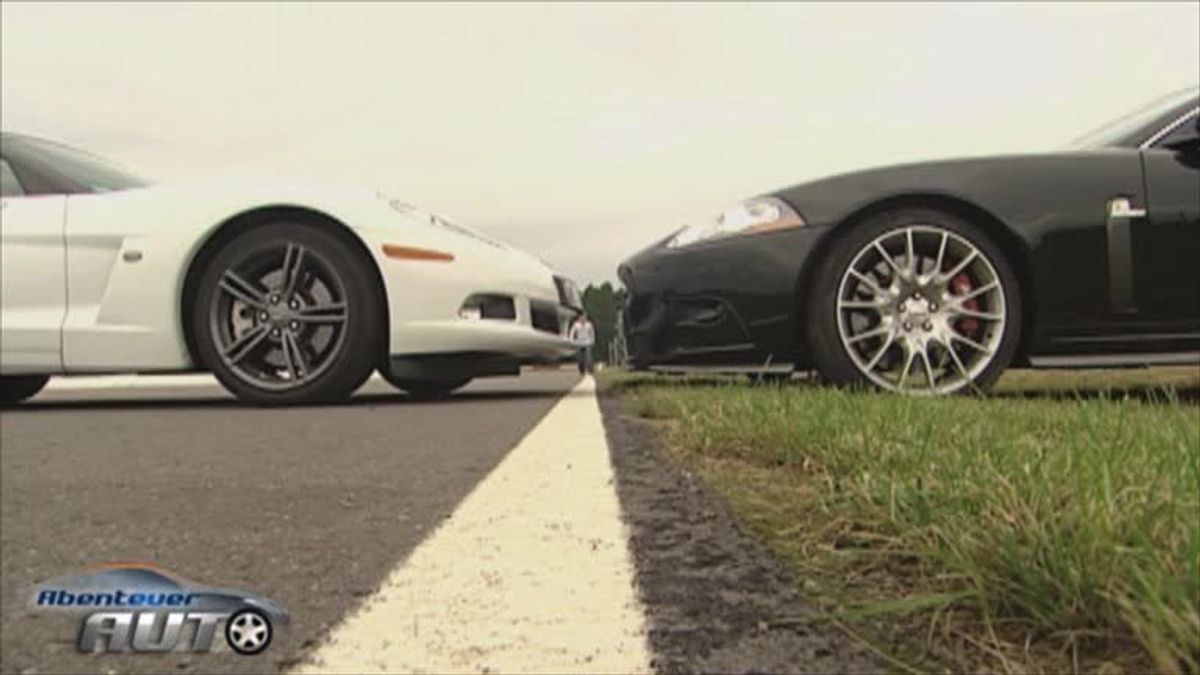 Zeitmaschine: Tracktest Corvette C6