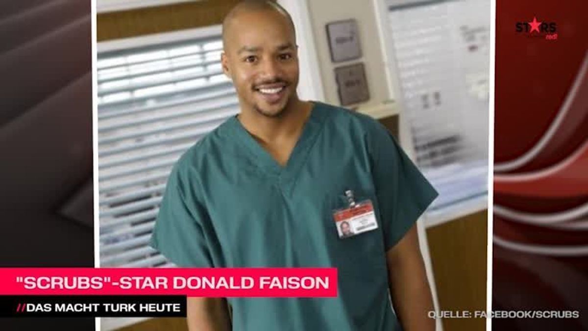 Was macht Scrubs-Star Donald Faison alias "Turk" eigentlich heute?