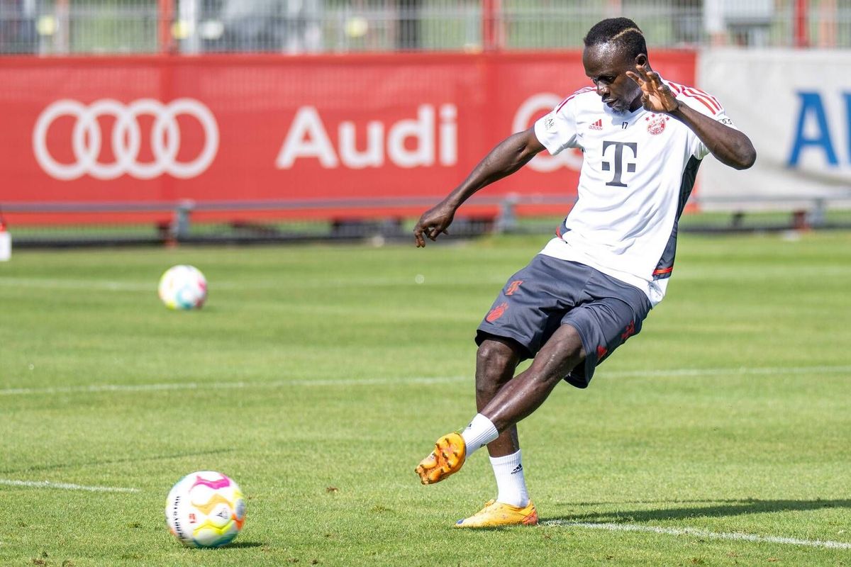 Erstes Bayern-Training Mane