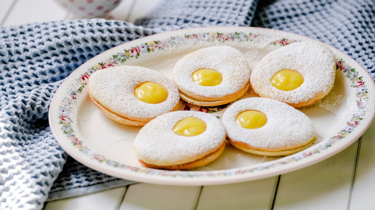 Osterkekse mit Lemon Curd