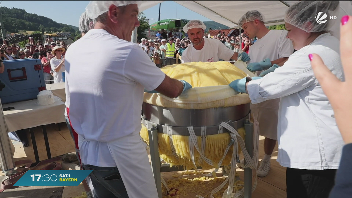 Größter Knödel der Welt: Wombach feiert mit 465-Kilo-Kloß den Weltrekord