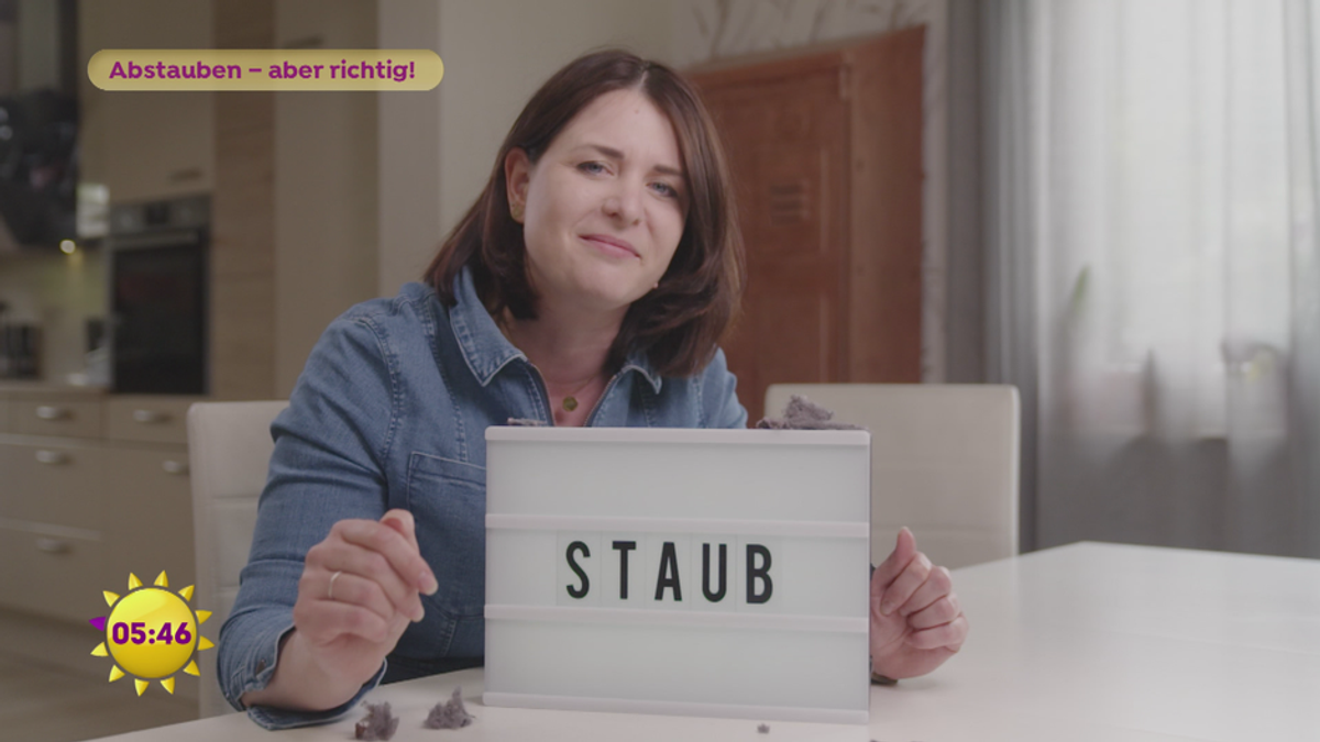 Abstauben - aber richtig!