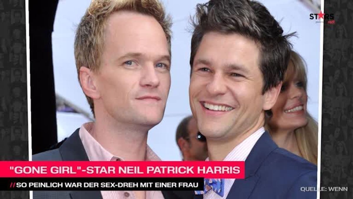 Neil Patrick Harris: Peinlicher Sex-Dreh mit Rosamunde Pike