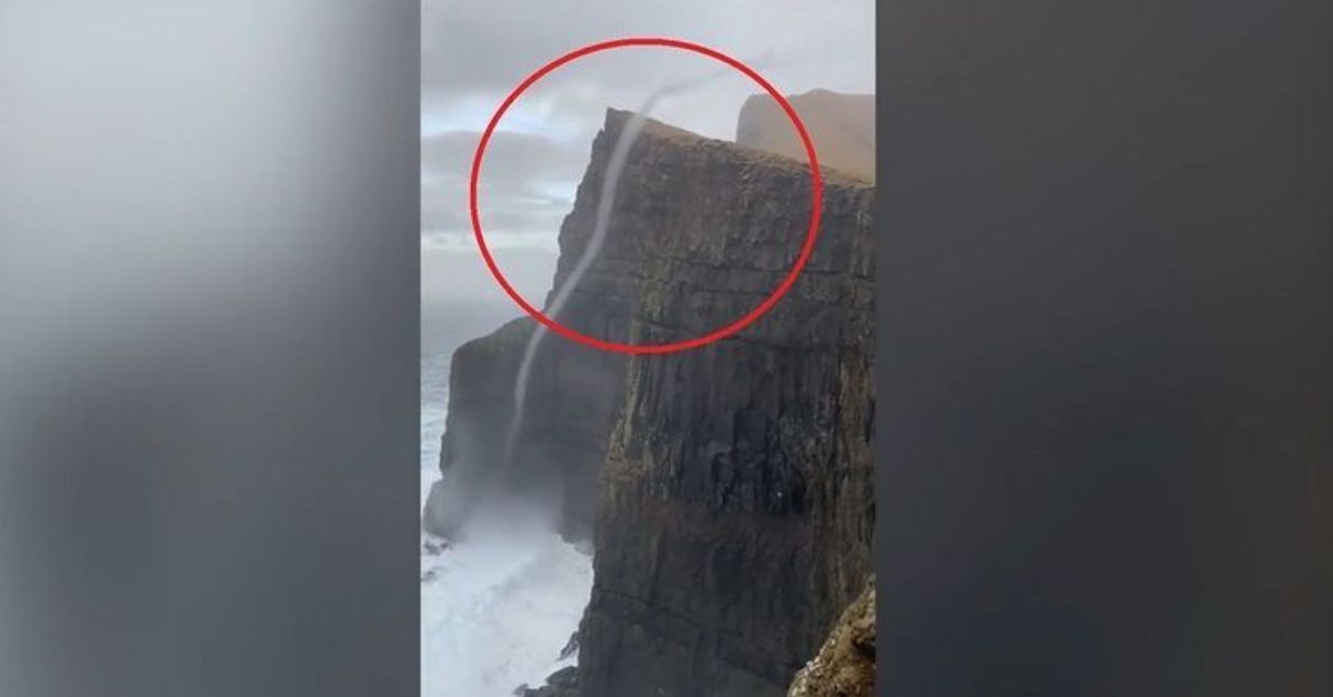 Kamera hält seltenes Naturphänomen fest: Hier fließt Wasser "bergauf"