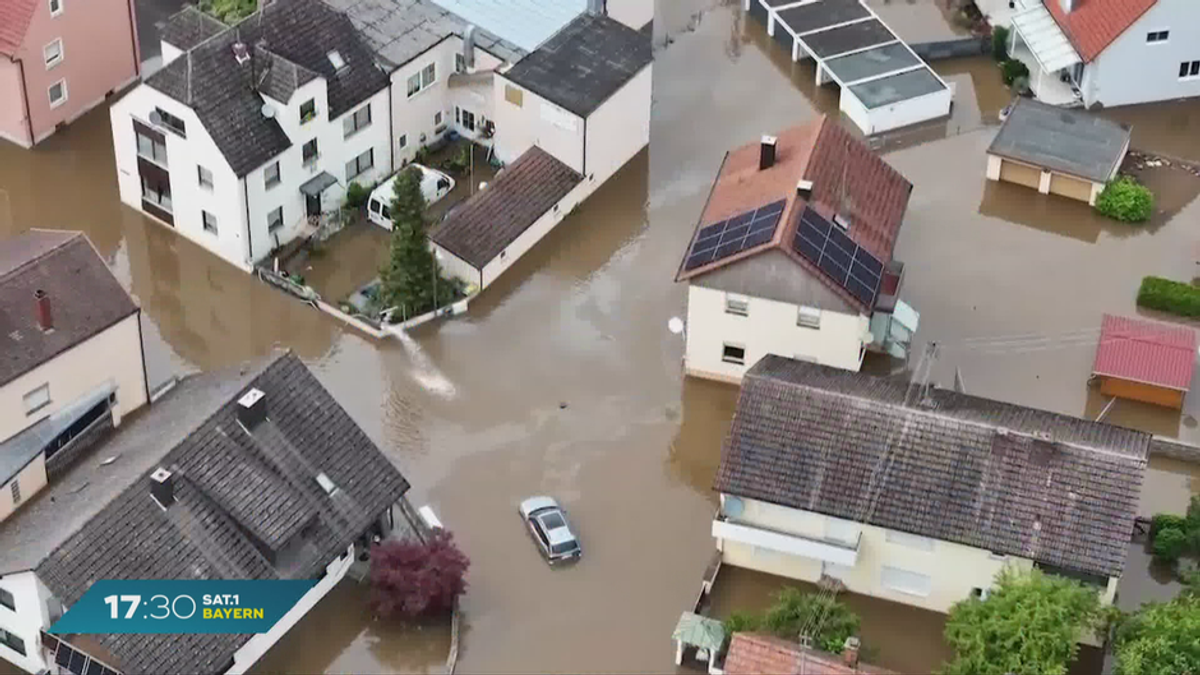 Hochwasser-Katastrophe in Bayern: So ist die Lage in Oberbayern